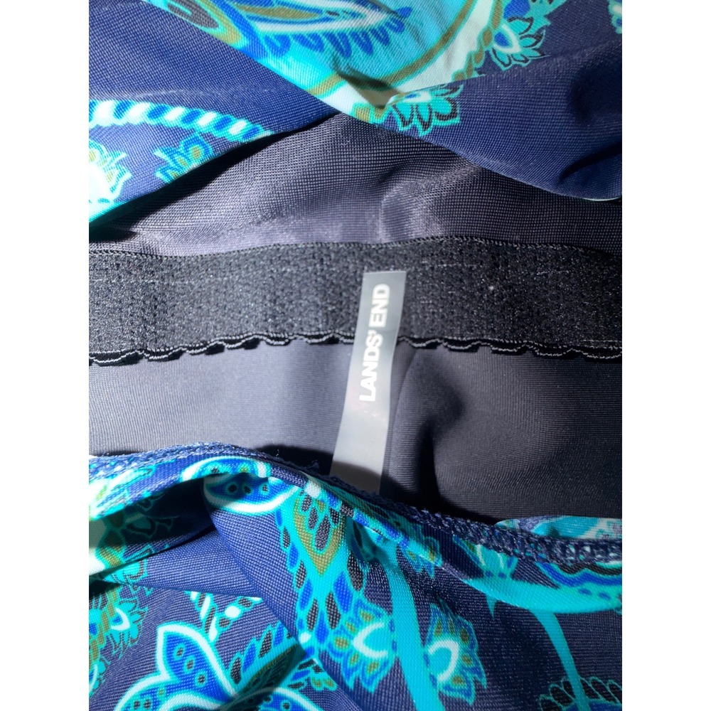 Lands End One Piece Swimsuit Womens 12DD with Inner Bra - Picture 5 of 6